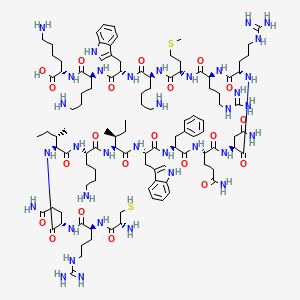 Chemical structure of Cys-Penetratin