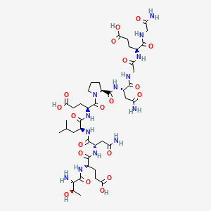 Chemical structure of Fsh receptor-binding inhibitor fragment(bi-10)