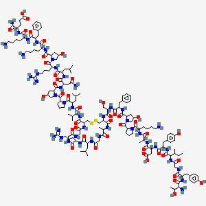 Chemical structure of αC-Conotoxin PrXA