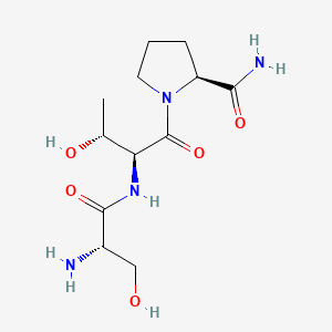 Chemical structure of Tripeptide-32