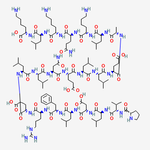 Chemical structure of ApoA-I mimetic peptide