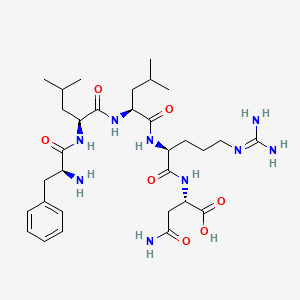 Chemical structure of FLLRN