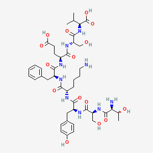 Chemical structure of B8R 20-27