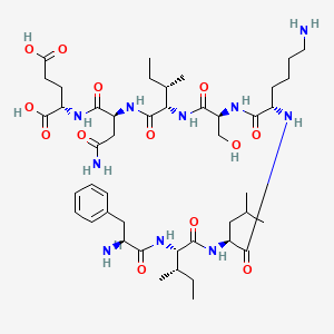 Chemical structure of OVA (257-264), scrambled