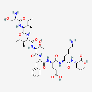 Chemical structure of OVA-T4 Peptide