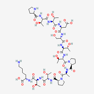 Chemical structure of EA2