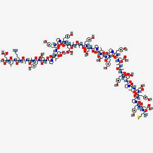 Chemical structure of 3X HA Tag