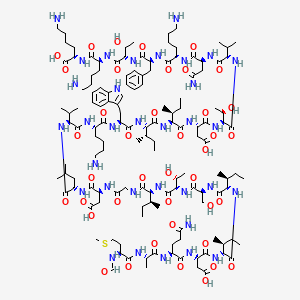 Chemical structure of Delta-hemolysin