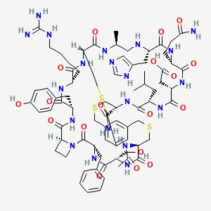 Chemical structure of Irucalantide