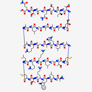 Chemical structure of Dermaseptin