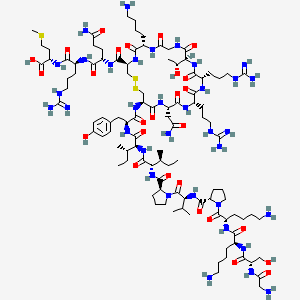 Chemical structure of Thanatin TFA