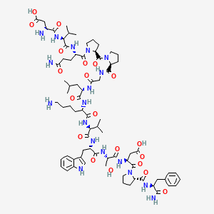 Chemical structure of Phoenixin-14