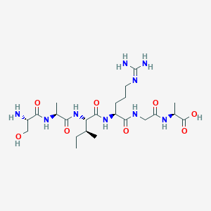 Chemical structure of SAIRGA TFA