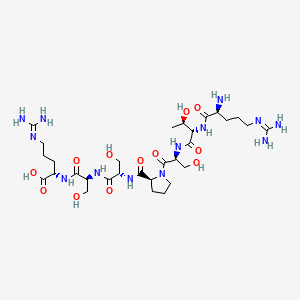 Chemical structure of RTSPSSR