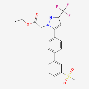 Chemical structure of Pagibaximab