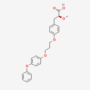 Chemical structure of Naveglitazar