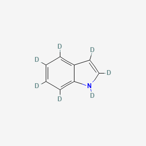 Chemical structure of Indole-d7