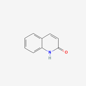 Chemical structure of 2-Hydroxyquinoline
