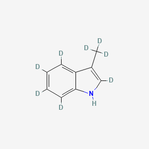 Chemical structure of Skatole-d8