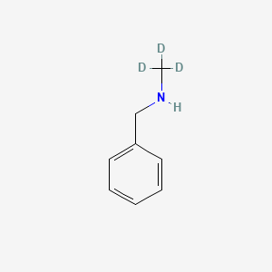 Chemical structure of Benzylmethyl-d3-amine