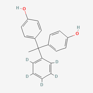 Chemical structure of Bisphenol AP-d5