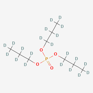 Chemical structure of Tripropyl phosphate-d21
