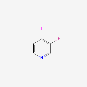 Chemical structure of 3-Fluoro-4-iodopyridine