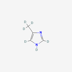 Chemical structure of 4-Methylcatechol-d6