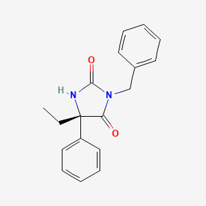 Chemical structure of (S)-(+)-N-3-Benzylnirvanol
