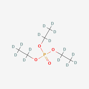 Chemical structure of Triethyl-D15-phosphate