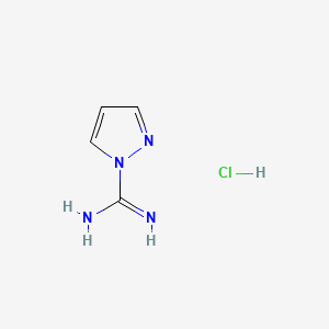 Chemical structure of Pyrazole-1-carboxamidine monohydrochloride