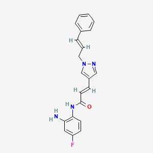 Chemical structure of Rgfp966