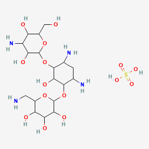 Chemical structure of Kanamycins sulfate