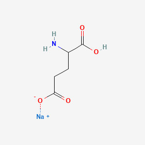 Chemical structure of Glutamic acid sodium salt