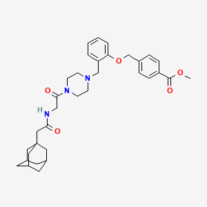 Chemical structure of EBOV-IN-1