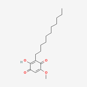 Chemical structure of 5-O-Methylembelin