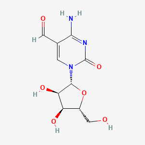Chemical structure of 5-Formylcytidine