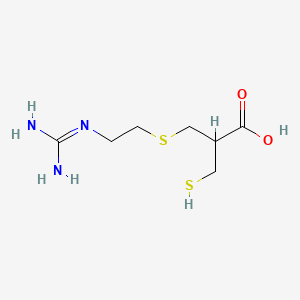 Chemical structure of Mergetpa