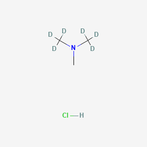 Chemical structure of Trimethylammonium chloride-d6