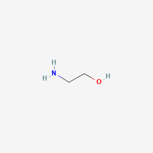 Chemical structure of Ethanolamine