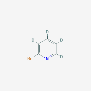 Chemical structure of 2-Bromopyridine-d4