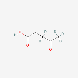 Chemical structure of Levulinic acid-d5