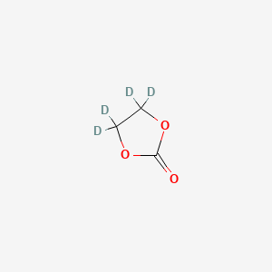 Chemical structure of Ethylene carbonate-d4