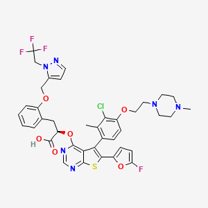 Chemical structure of (S,R)-S63845