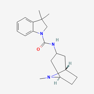 Chemical structure of Ricasetron