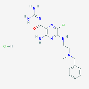 Chemical structure of Desmethyl-VS-5584 hydrochloride