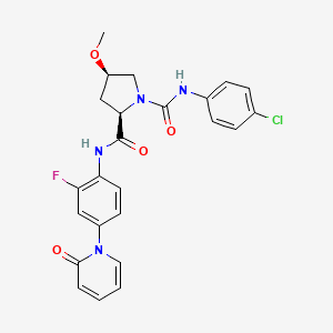 Chemical structure of Eribaxaban