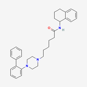 Chemical structure of LP 12 hydrochloride hydrate