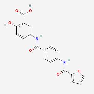 Chemical structure of SIRT6-IN-2