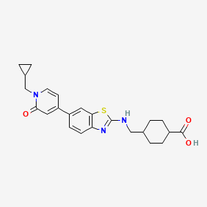 Chemical structure of PI4K-IN-1